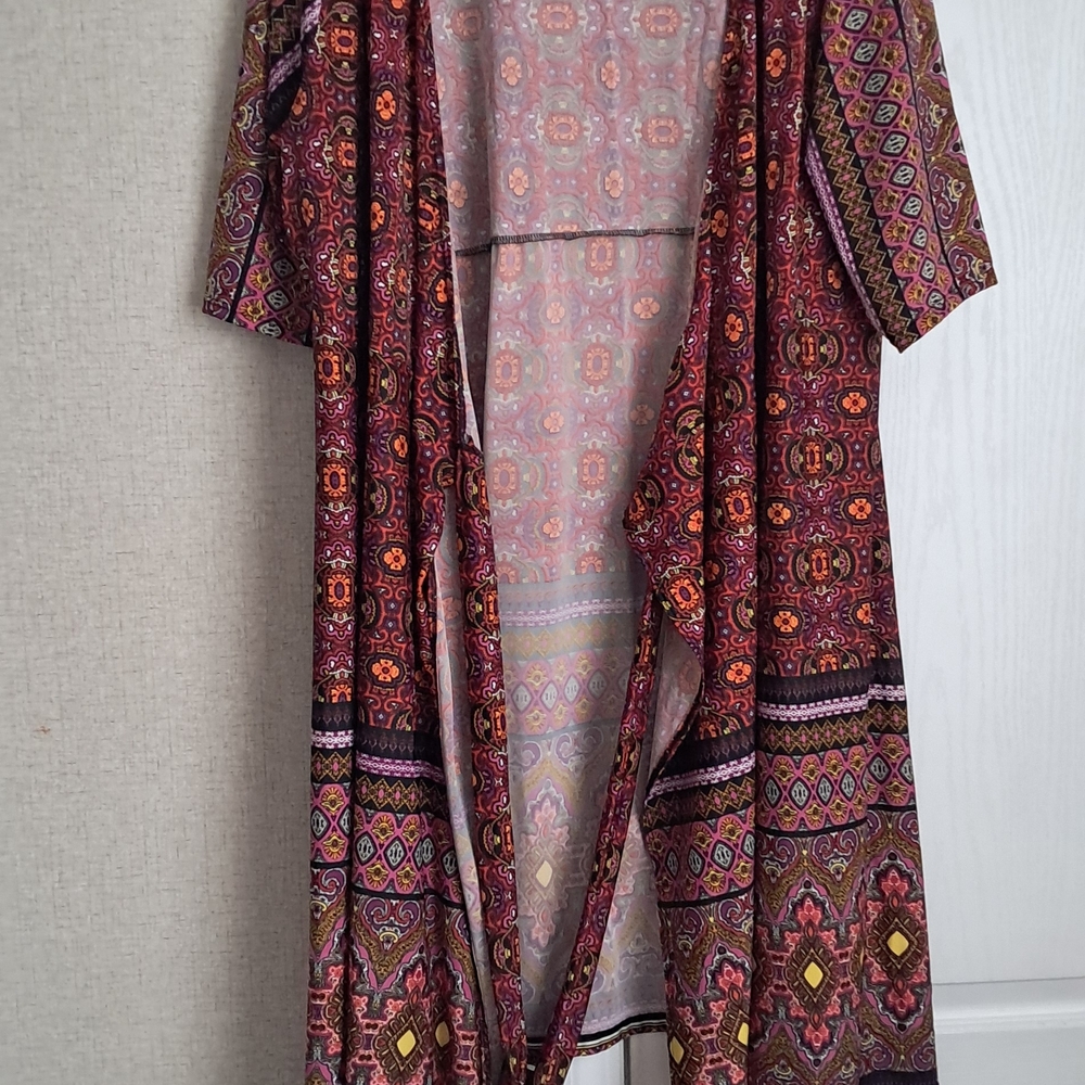 Bohemian Multicolor Wrap Dress